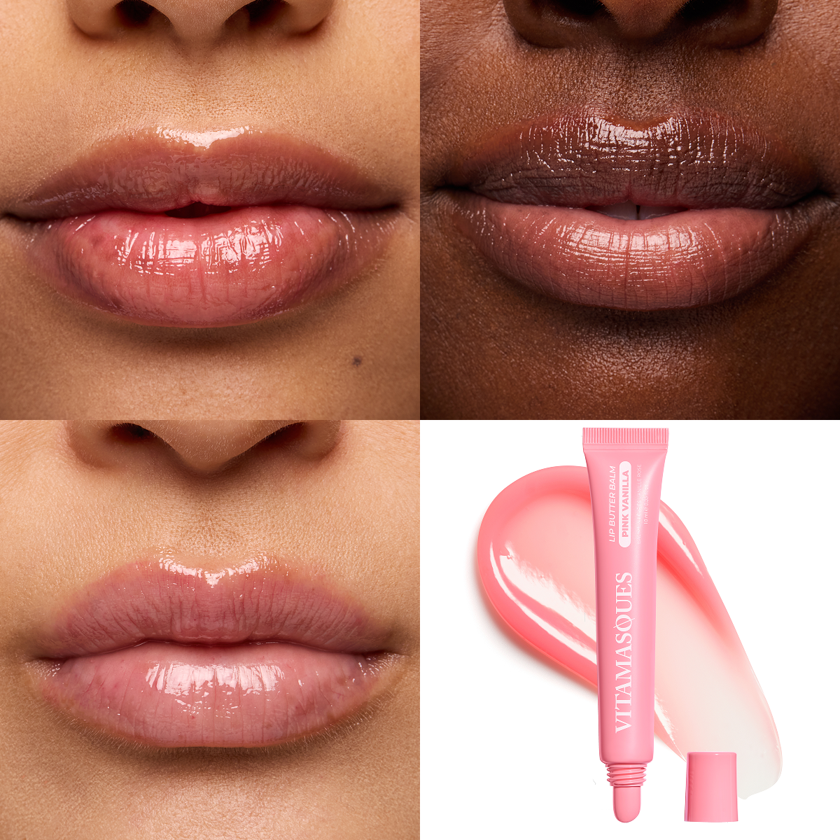 Pink Vanilla Lip Butter BalmSwatch