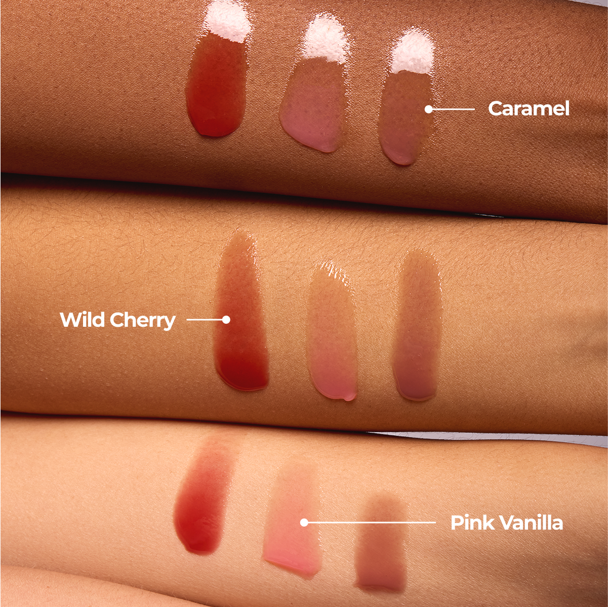 Pink Vanilla Lip Butter Balm Arm Swatch